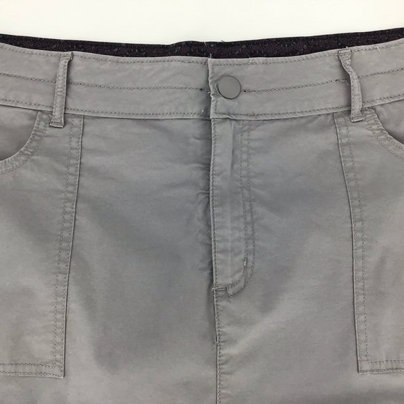 Lee Straight Fit Aleesa Skort, Alloy Grey, 18 - Picture 6 of 13